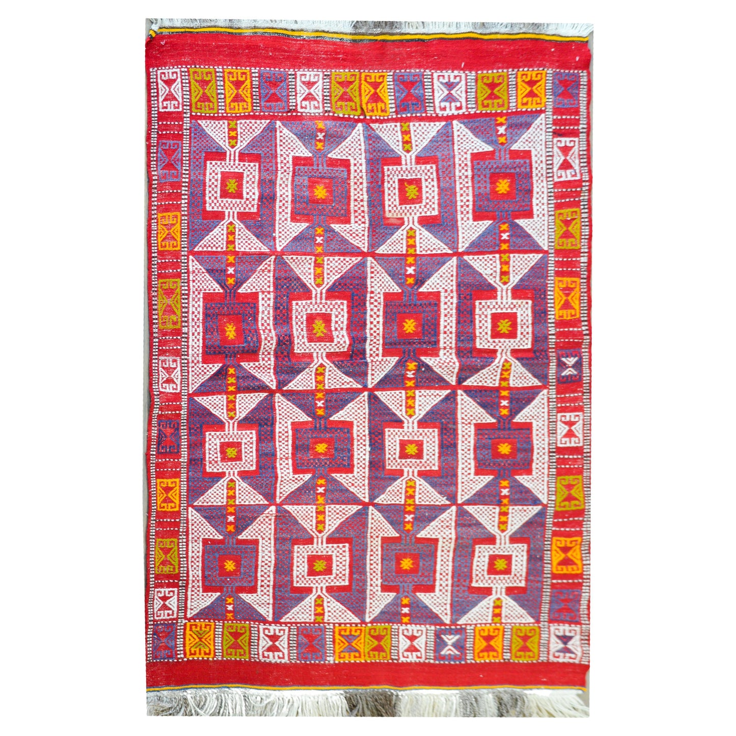 Vintage Anatolian Cicim Rug For Sale