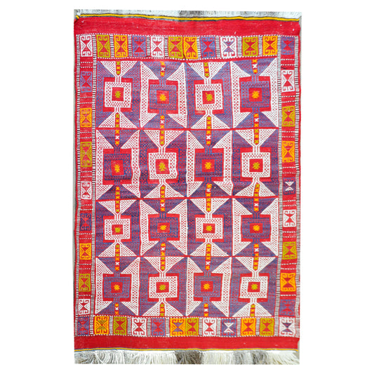 Vintage Anatolian Cicim Rug For Sale