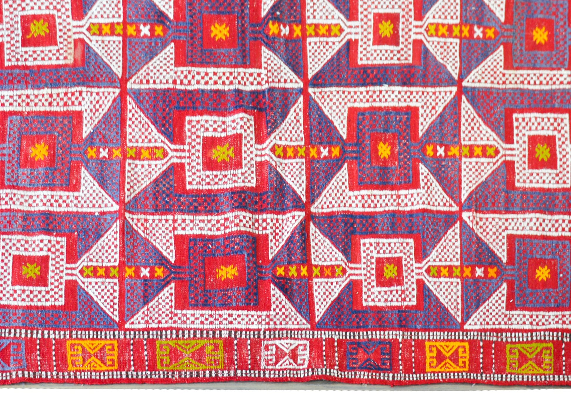 Vintage Anatolian Cicim Rug For Sale