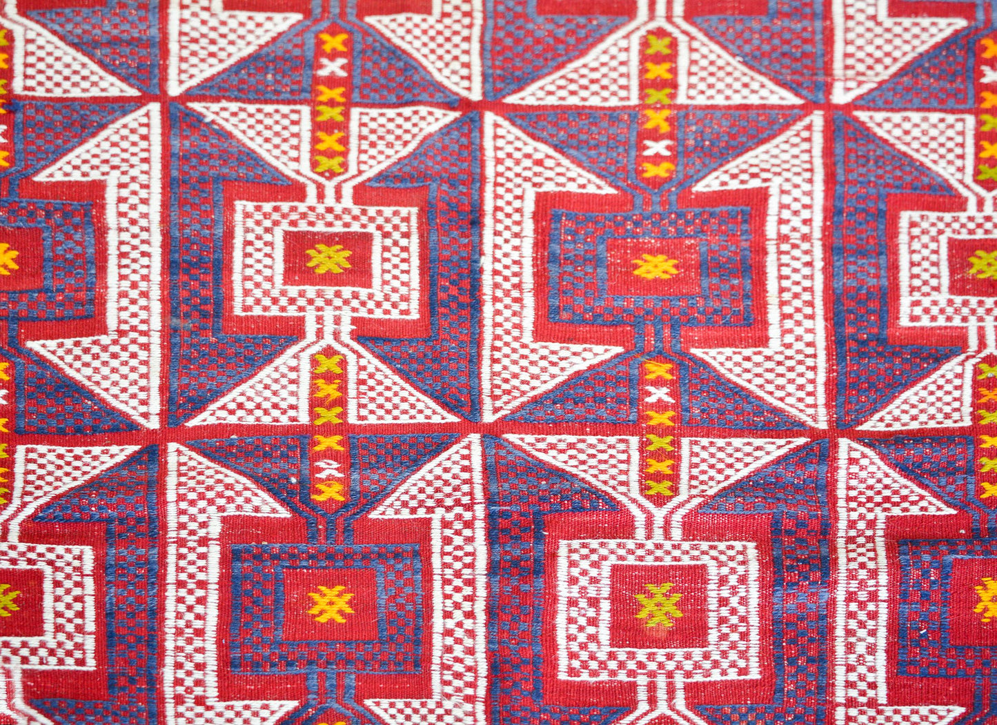 Vintage Anatolian Cicim Rug For Sale