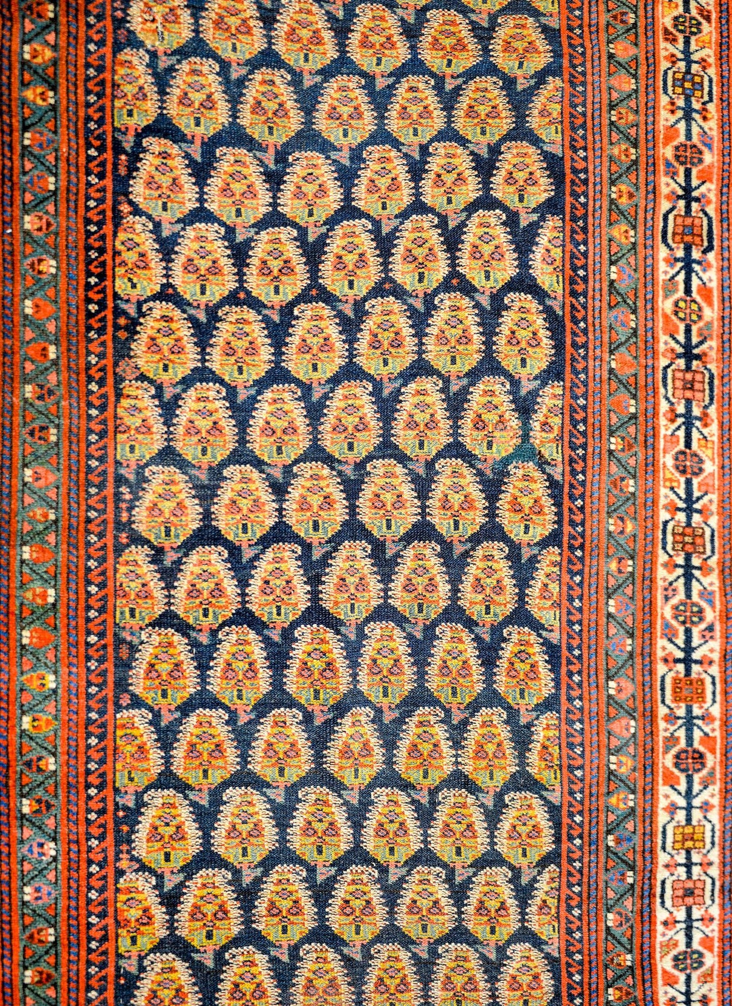 Amazing 19th Century Afshar Runner For Sale