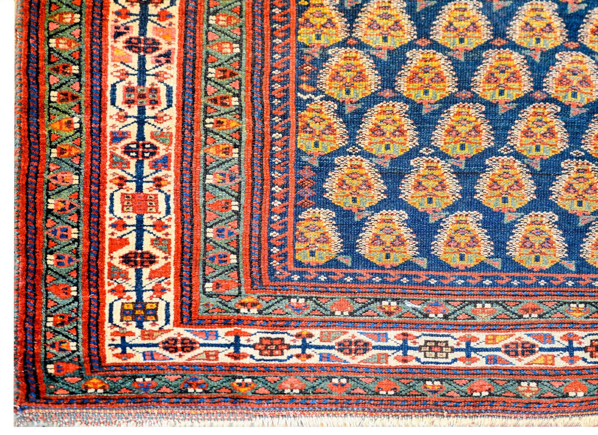 Amazing 19th Century Afshar Runner For Sale