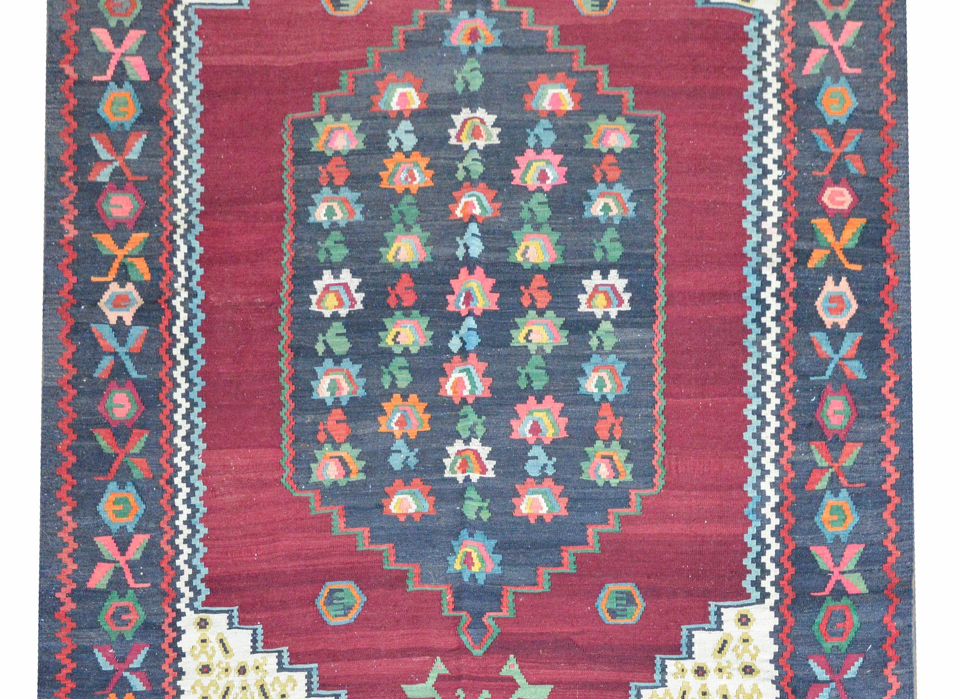 Vintage Armenian Kilim Rug For Sale