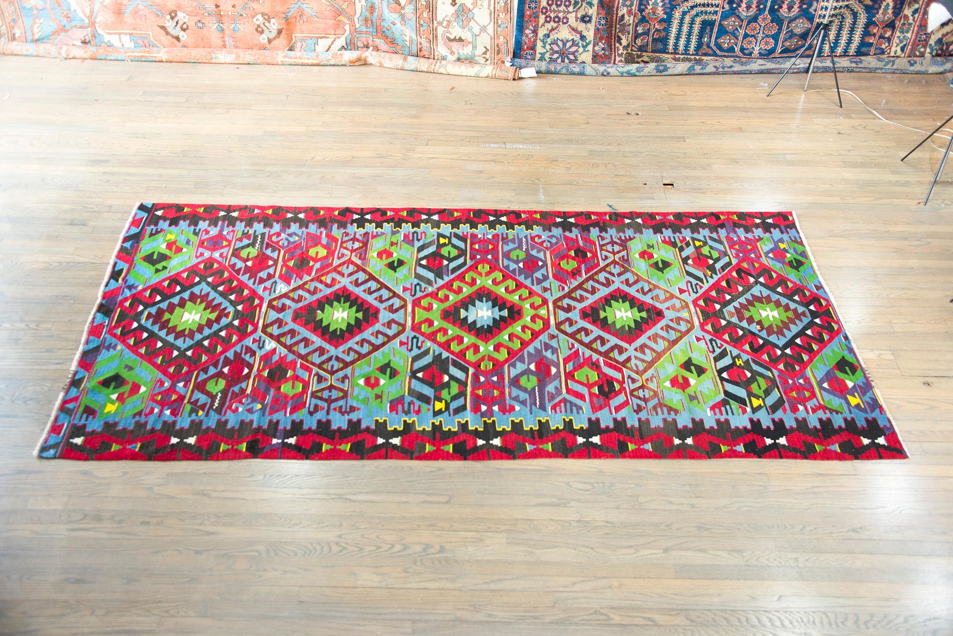 Mid-20th Century Turkish Kilim Rug For Sale