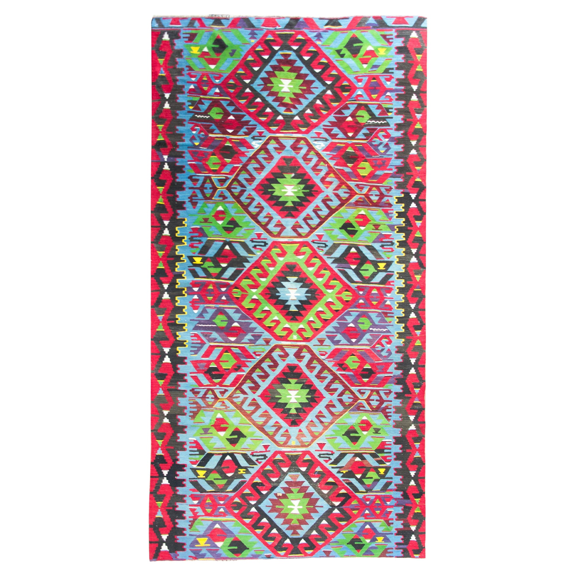 Mid-20th Century Turkish Kilim Rug For Sale