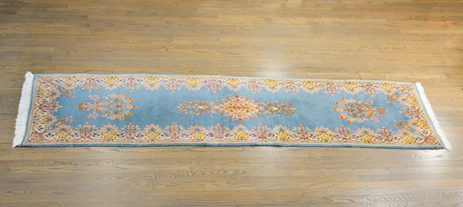 Early 20th Century Persian Kirman Runner For Sale