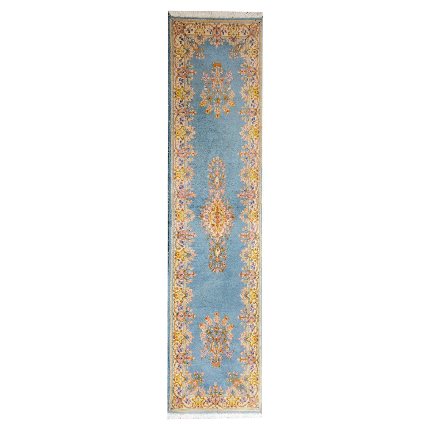 Early 20th Century Persian Kirman Runner For Sale