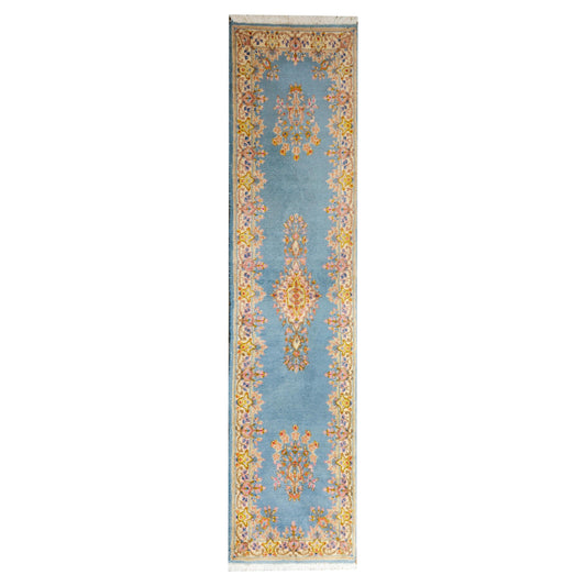 Early 20th Century Persian Kirman Runner For Sale