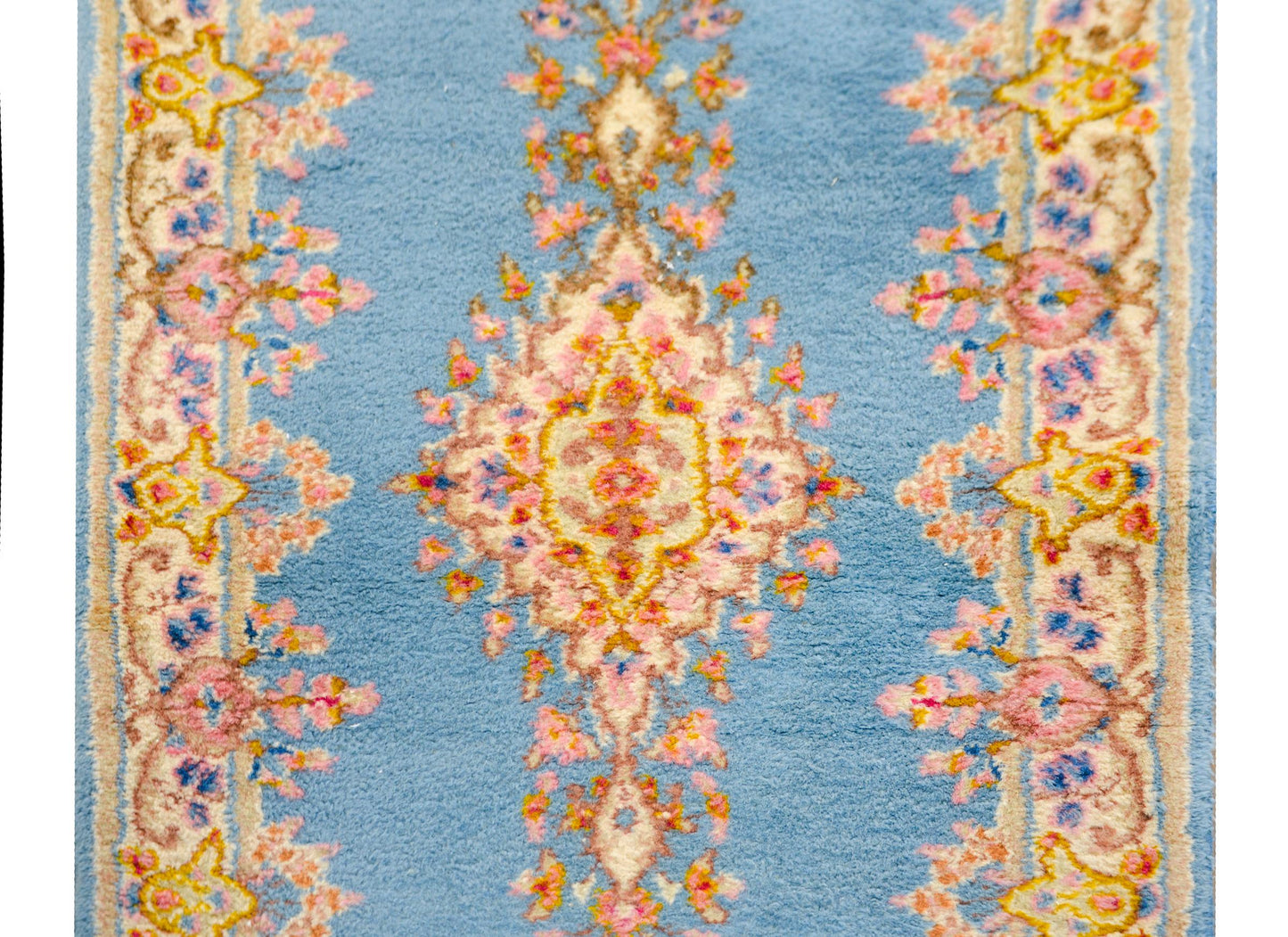 Early 20th Century Persian Kirman Runner For Sale