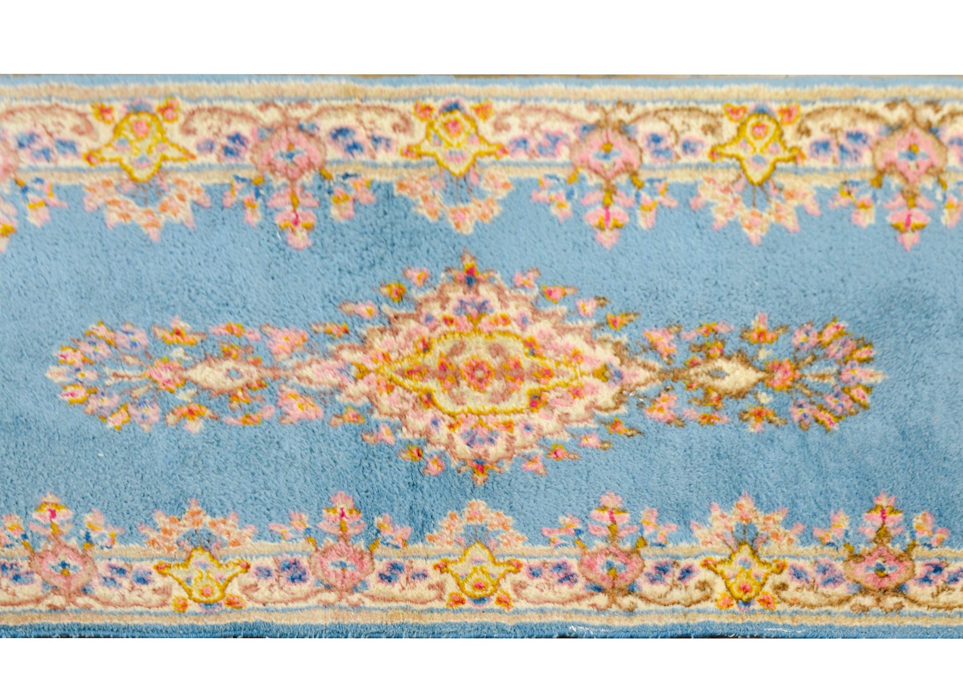 Early 20th Century Persian Kirman Runner For Sale