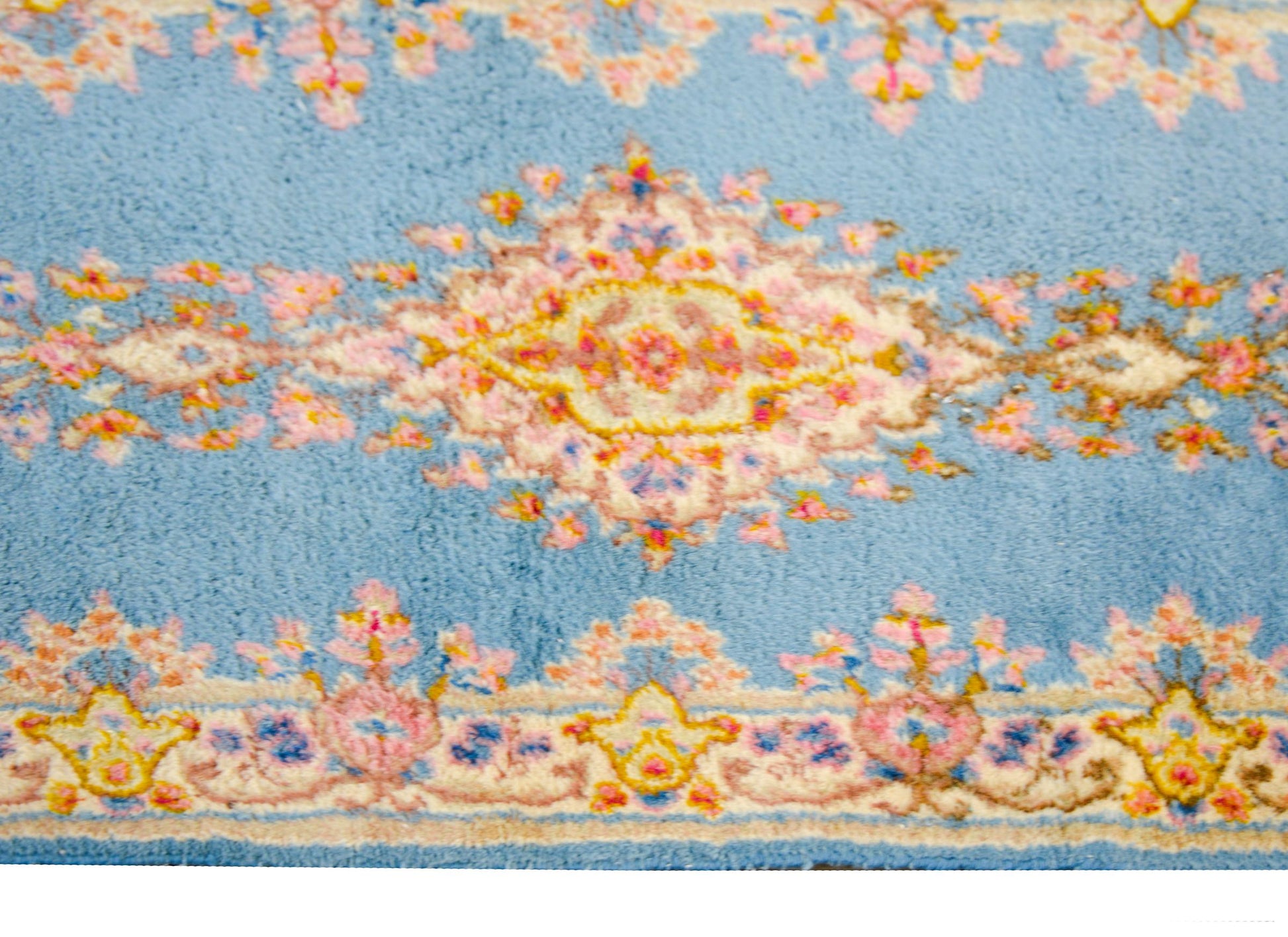 Early 20th Century Persian Kirman Runner For Sale