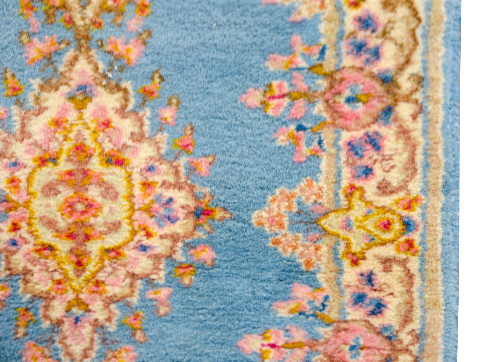 Early 20th Century Persian Kirman Runner For Sale