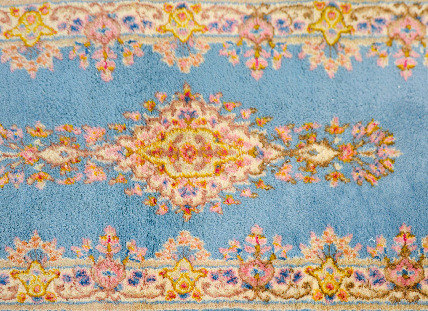 Early 20th Century Persian Kirman Runner For Sale