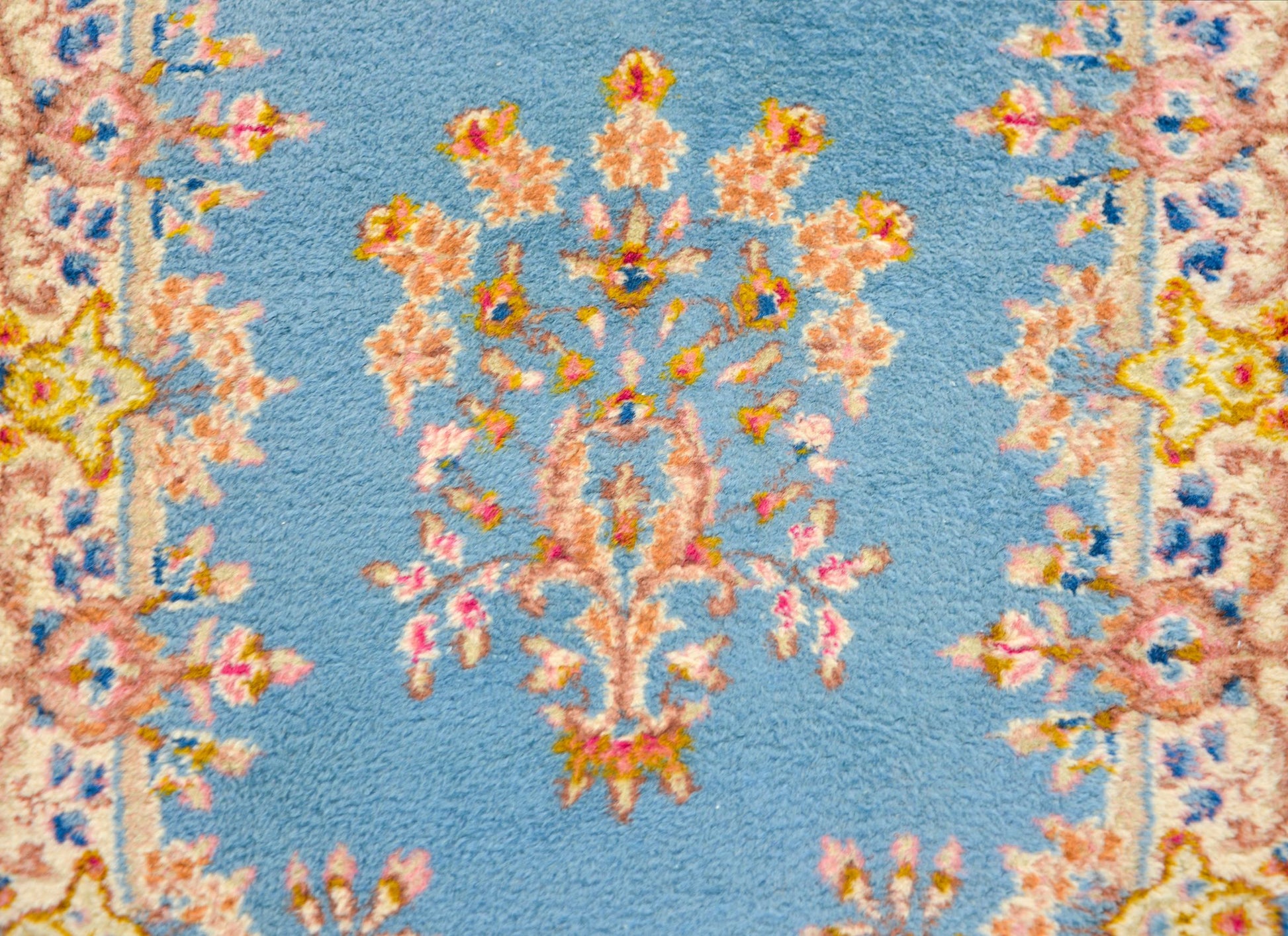 Early 20th Century Persian Kirman Runner For Sale