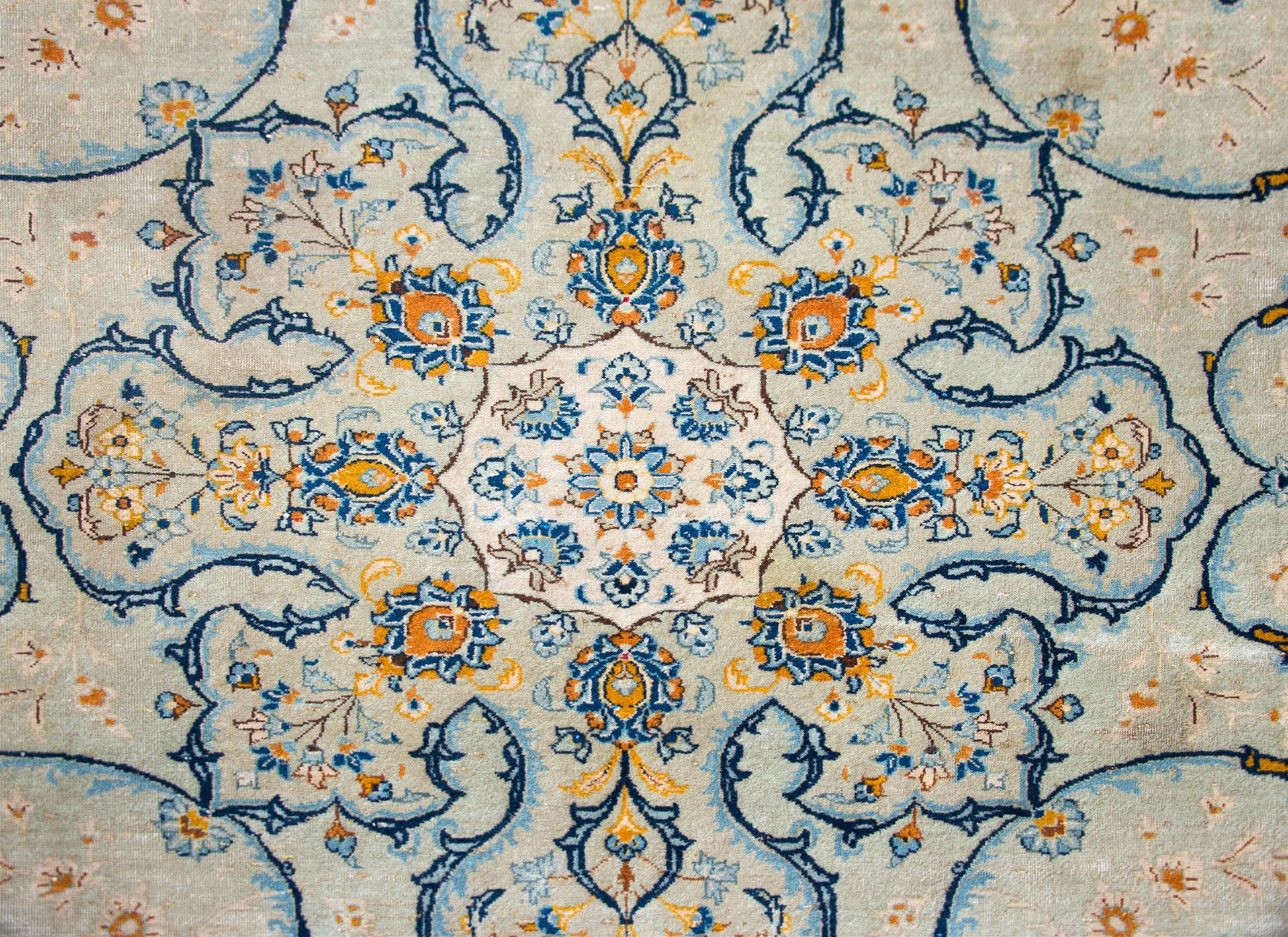 Early 20th Century, Persian Kashan Rug For Sale