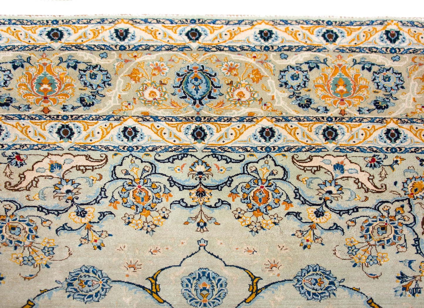 Early 20th Century, Persian Kashan Rug For Sale