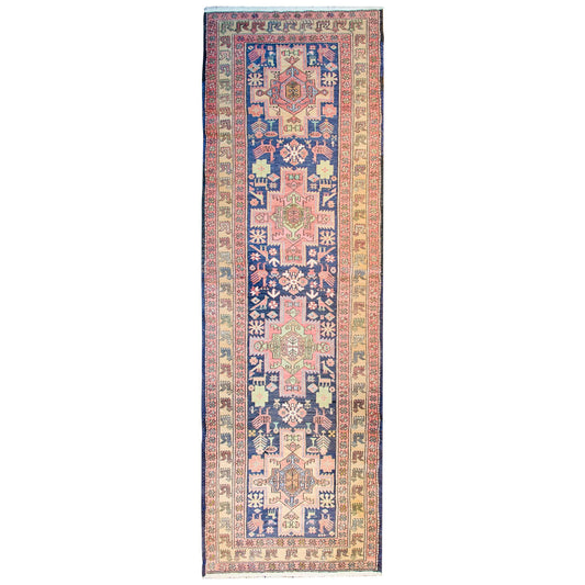 Extraordinary Early 20th Century Sumak Azeri Rug For Sale
