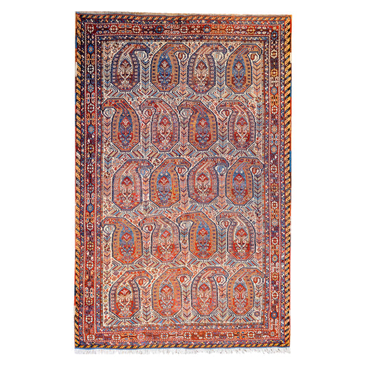 Unbelievable Early 20th Century Gashgaei Rug For Sale