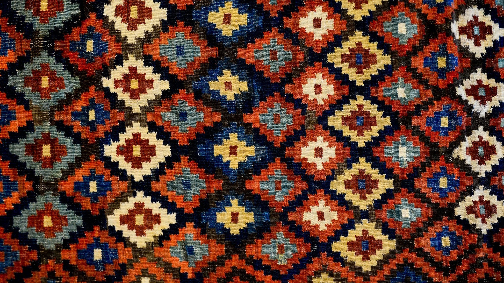 Wonderful Early 20th Century Shahsavan Kilim Runner For Sale