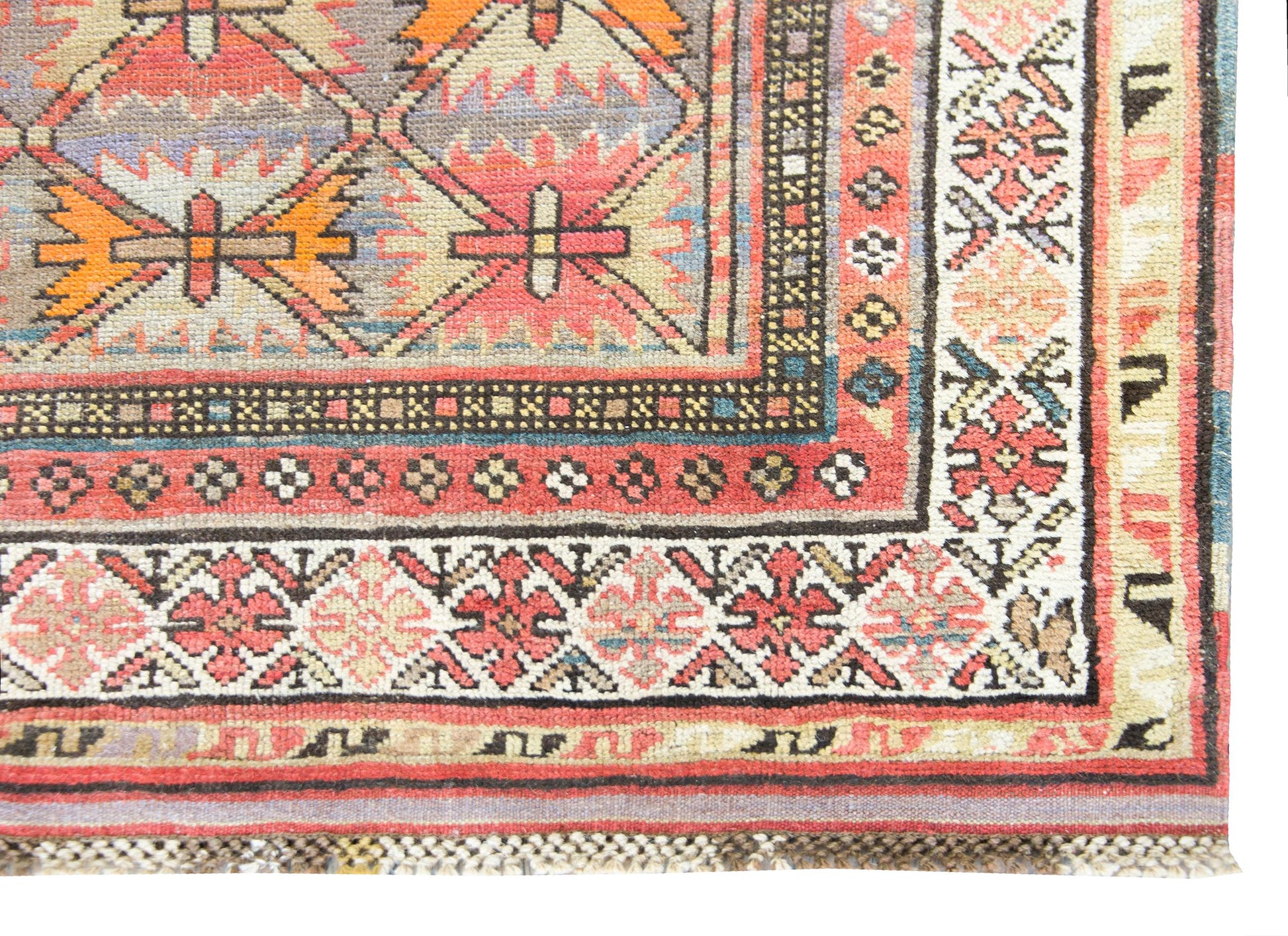 Early 20th Century Azerbaijani Kuba Rug For Sale