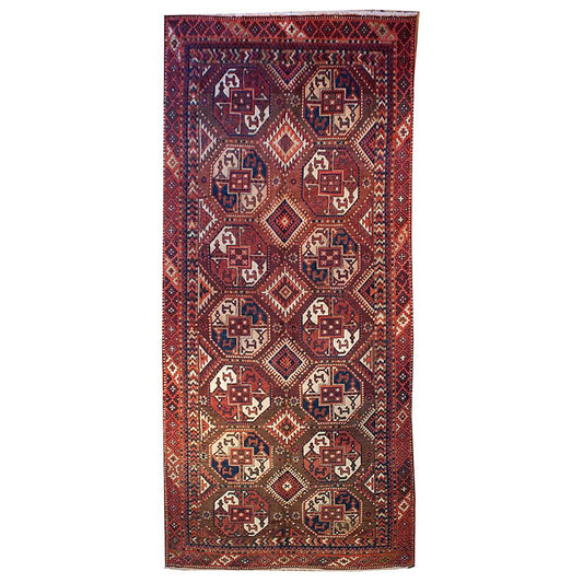 Early 20th Century Turkmen Rug For Sale