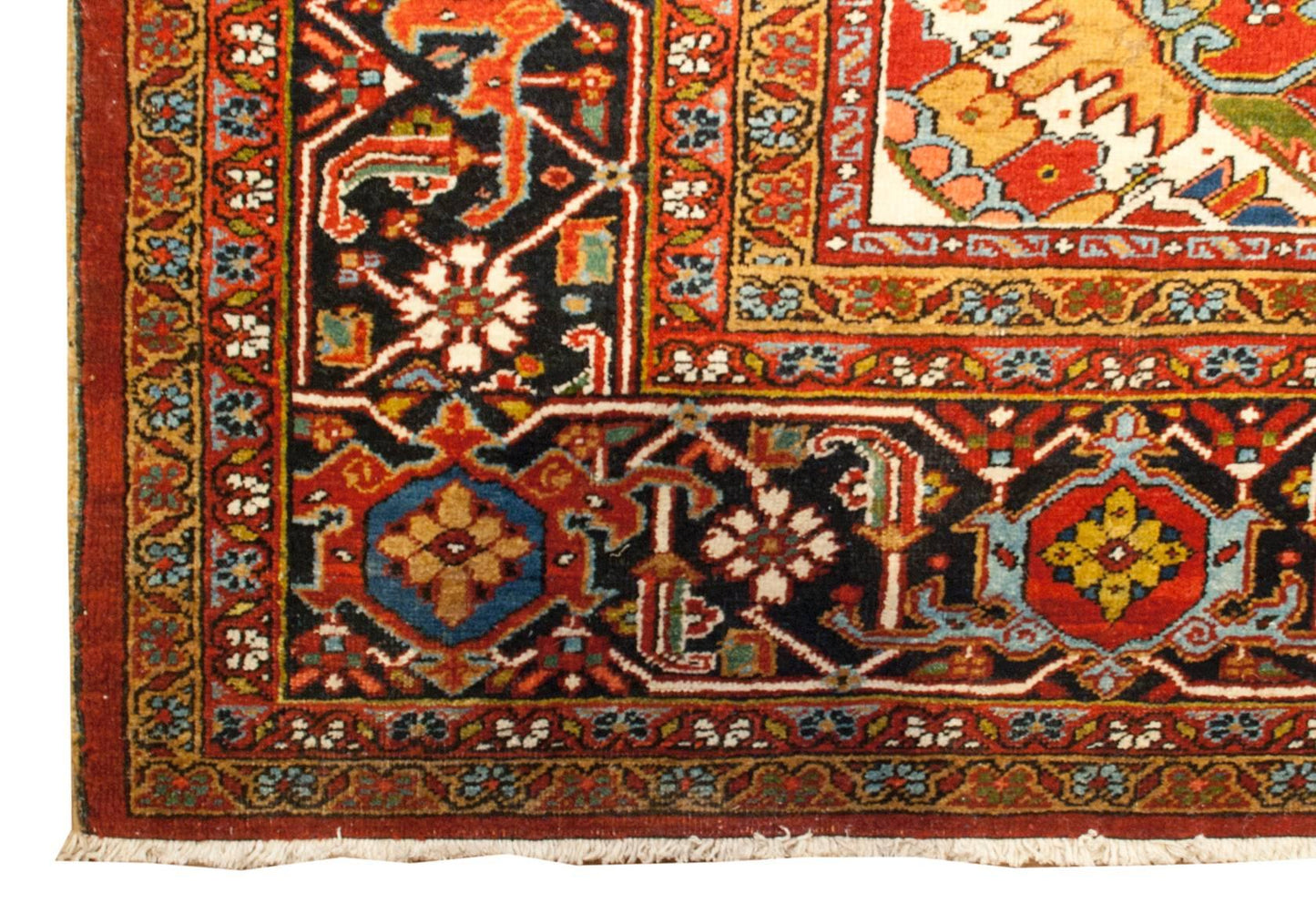 Early 20th Century Heriz Rug For Sale