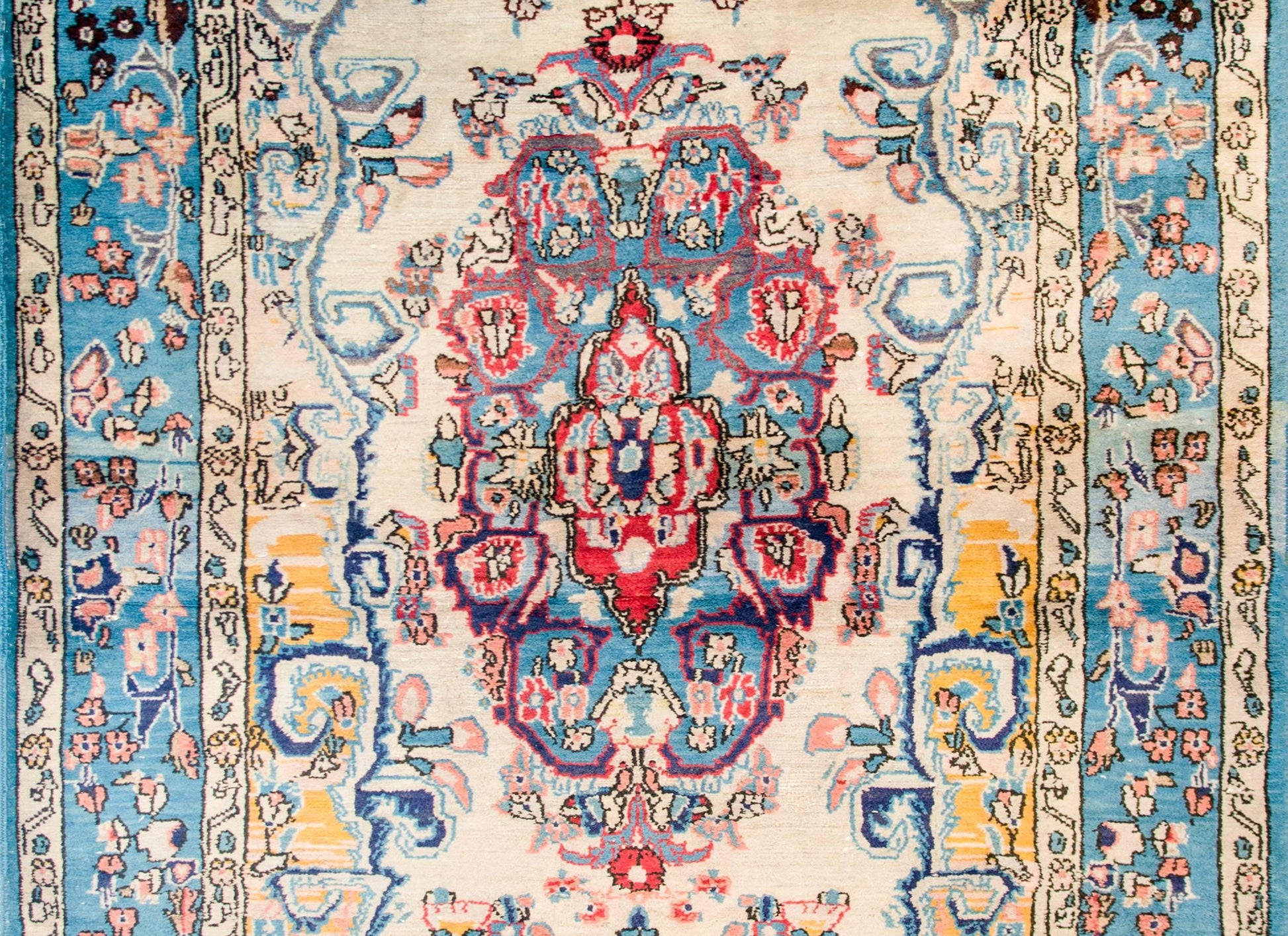 Fantastic Early 20th Century Antique Tabriz Rug For Sale