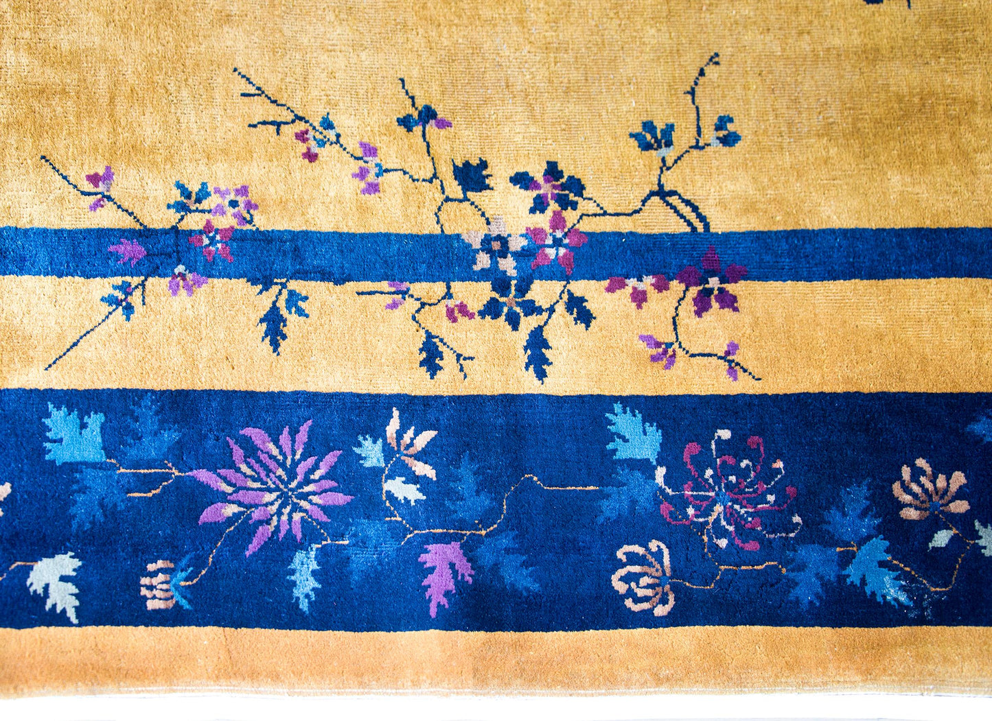 Early 20th Century Chinese Art Deco Rug For Sale