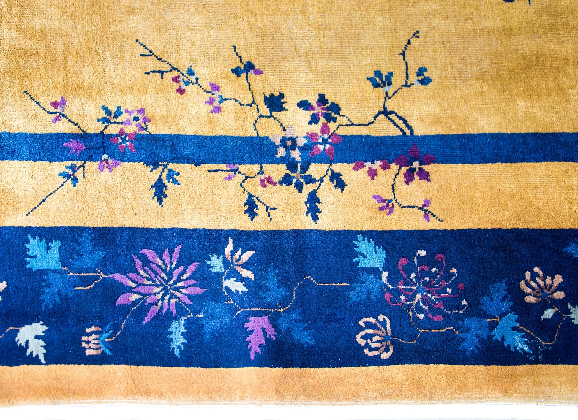 Early 20th Century Chinese Art Deco Rug For Sale