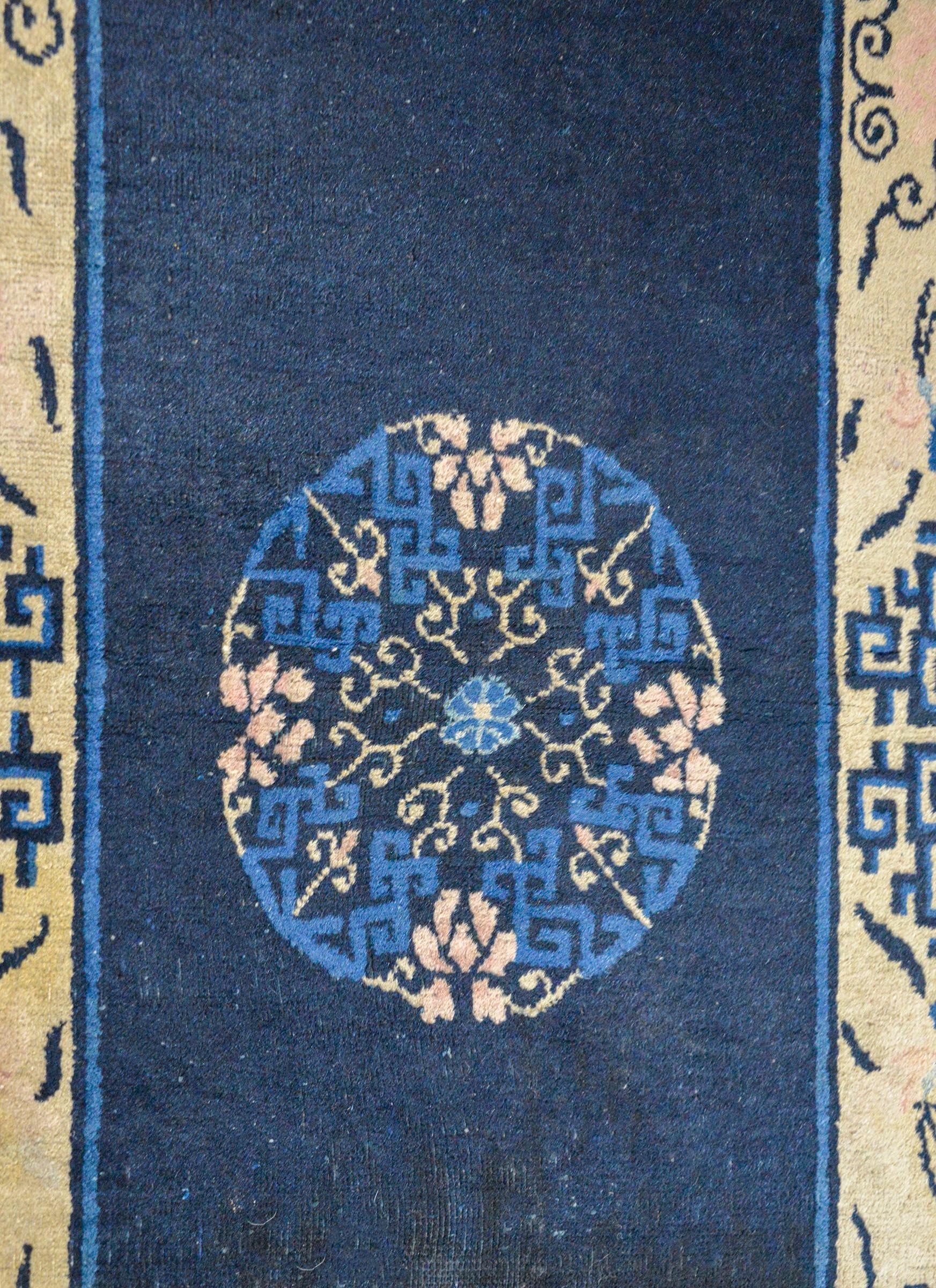 20th Century Chinese Peking Rug For Sale