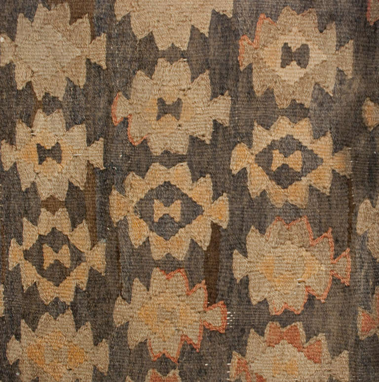 Early 20th Century Persian Zarand Kilim Runner For Sale