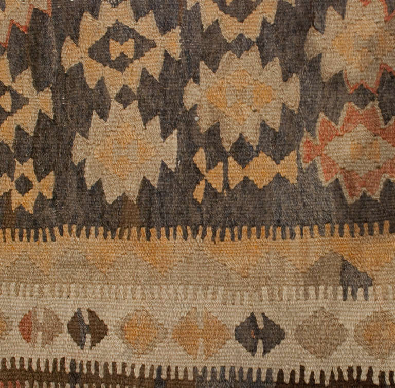 Early 20th Century Persian Zarand Kilim Runner For Sale