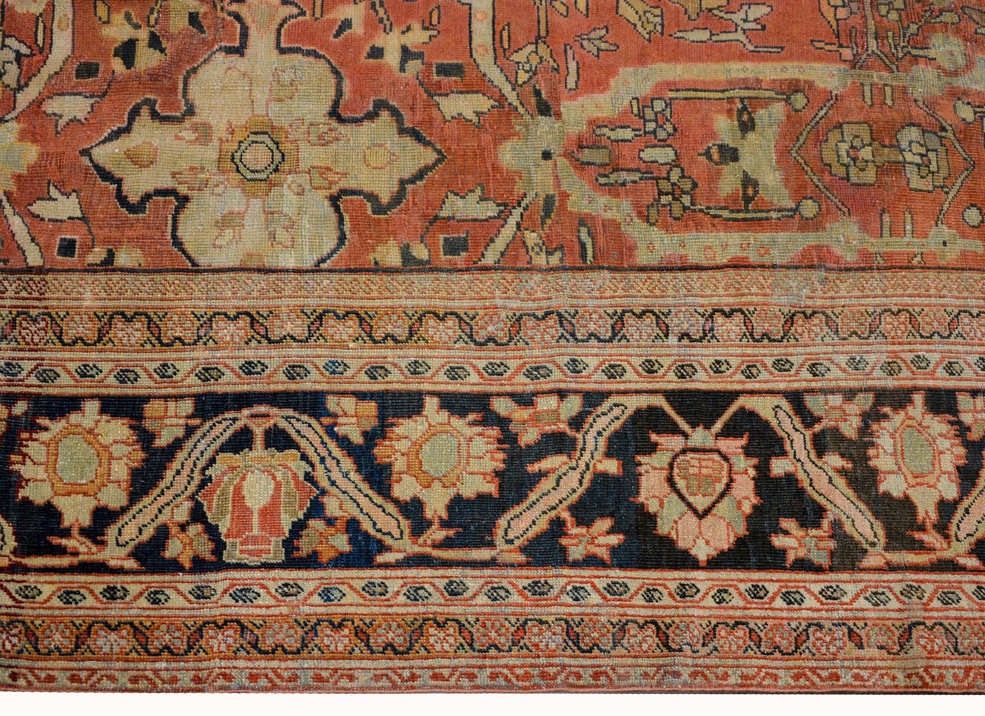 Outstanding Early 20th Century Palatial Sultanabad Rug For Sale