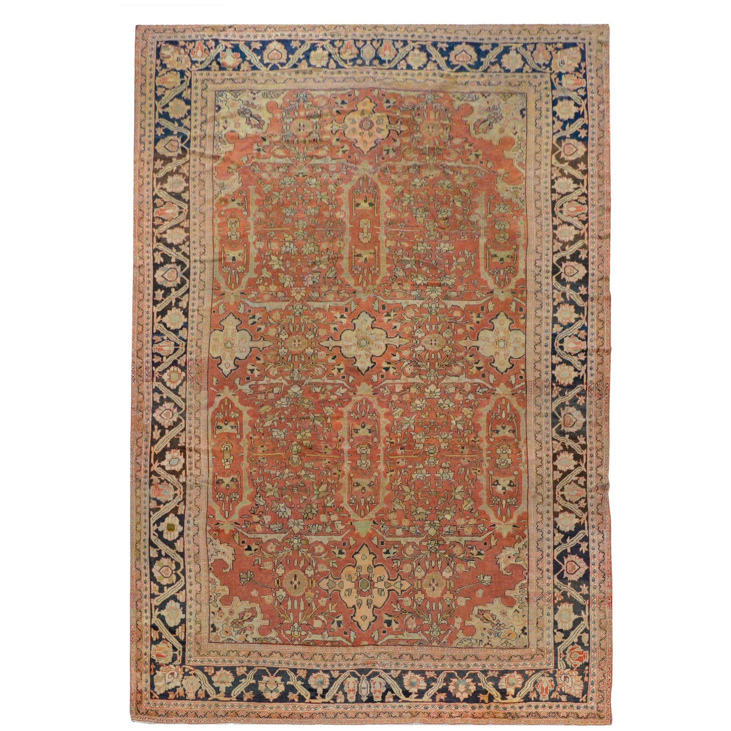 Outstanding Early 20th Century Palatial Sultanabad Rug For Sale