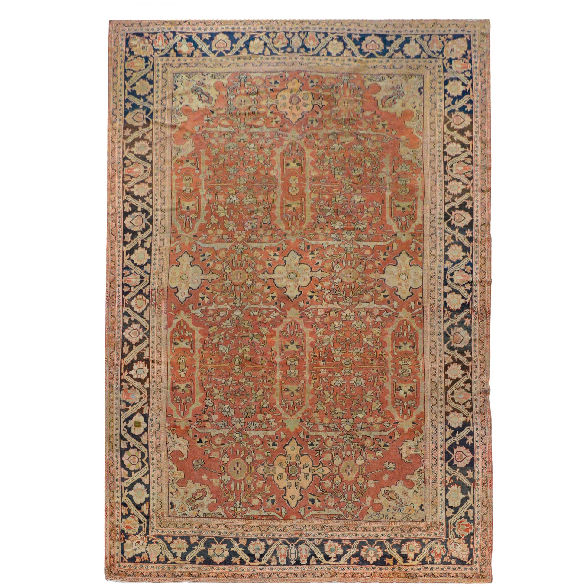 Outstanding Early 20th Century Palatial Sultanabad Rug For Sale