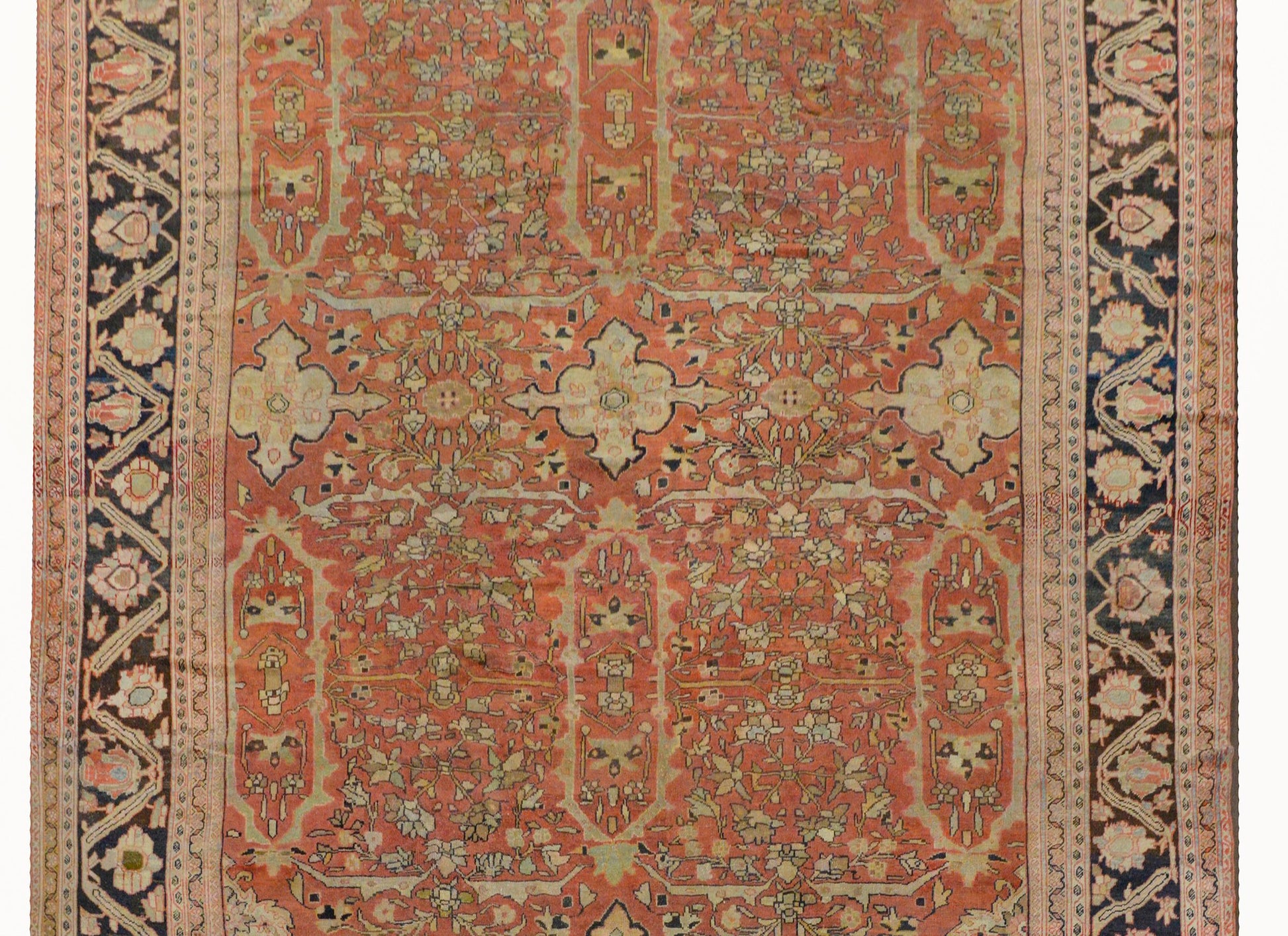 Outstanding Early 20th Century Palatial Sultanabad Rug For Sale