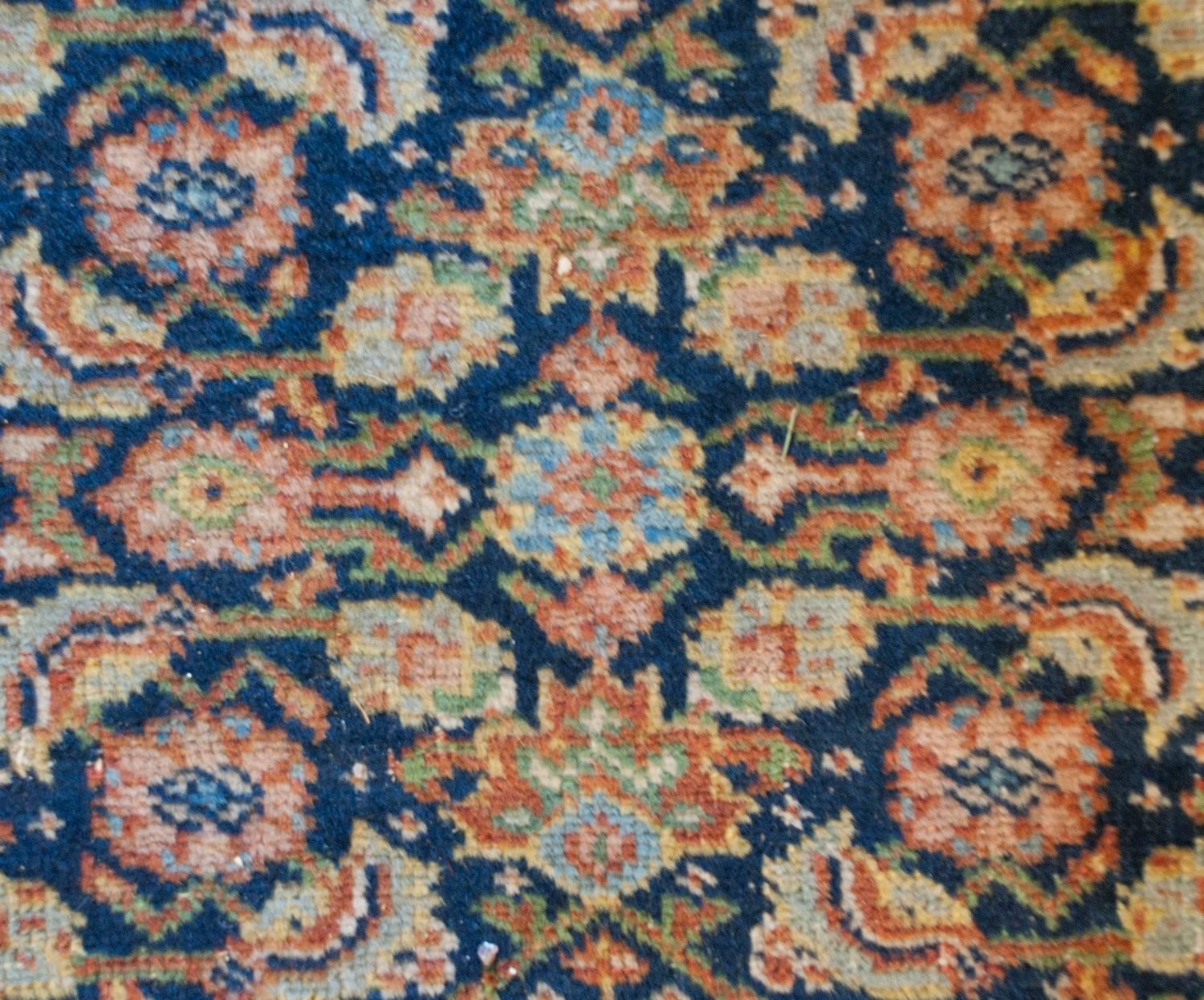 Remarkable 19th Century Malayer Rug For Sale