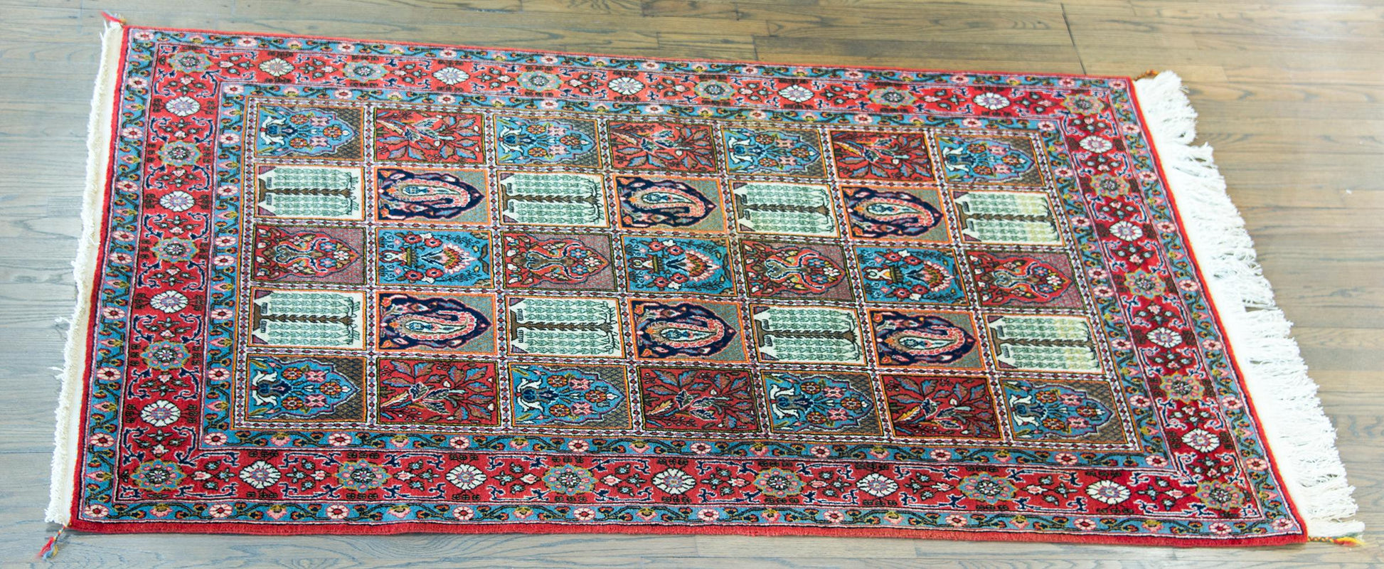 Vintage Persian Bakhtiari Rug For Sale