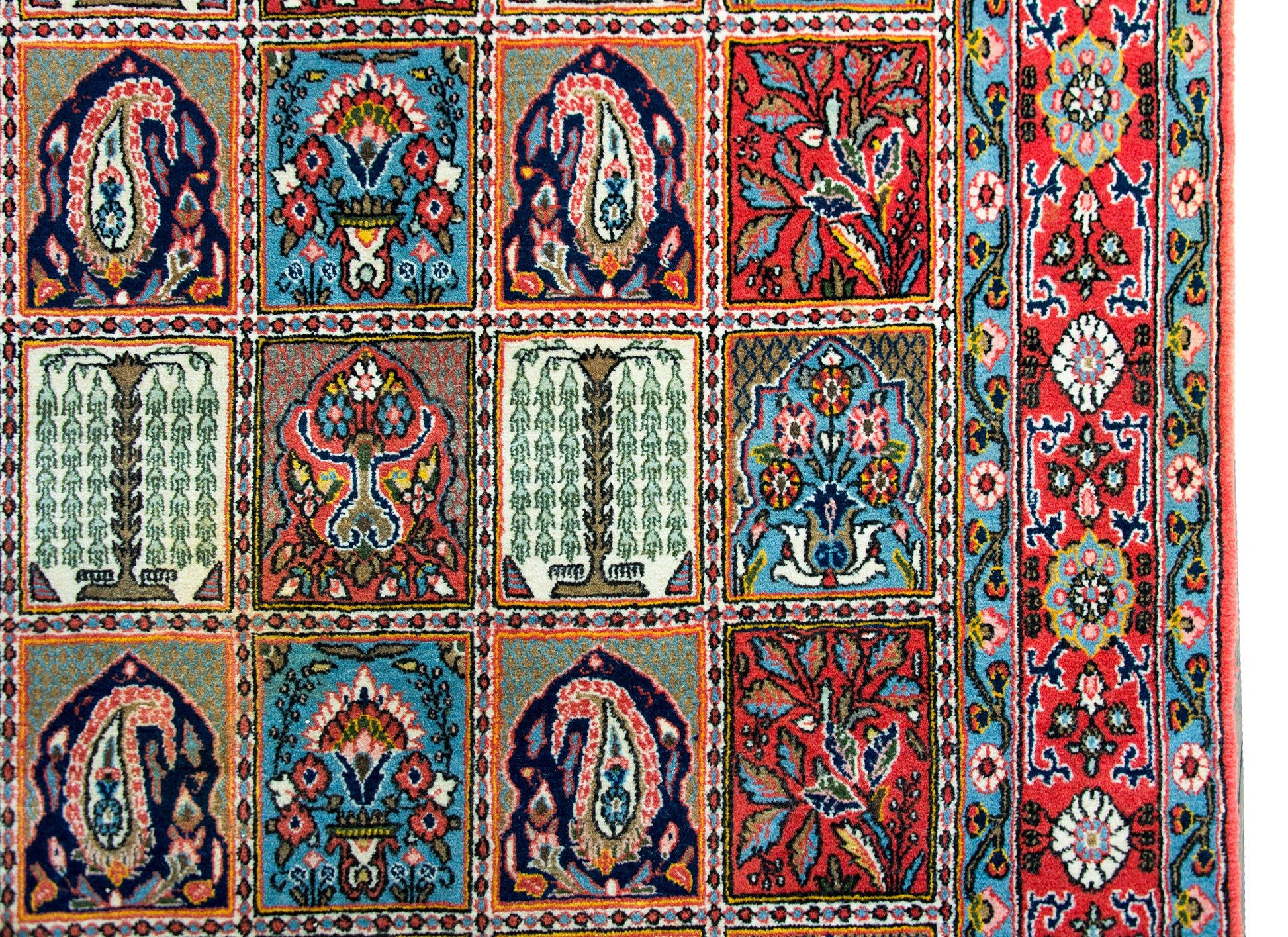 Vintage Persian Bakhtiari Rug For Sale
