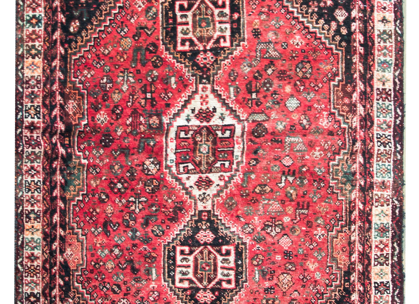 Mid-20th Century Persian Shiraz Rug For Sale