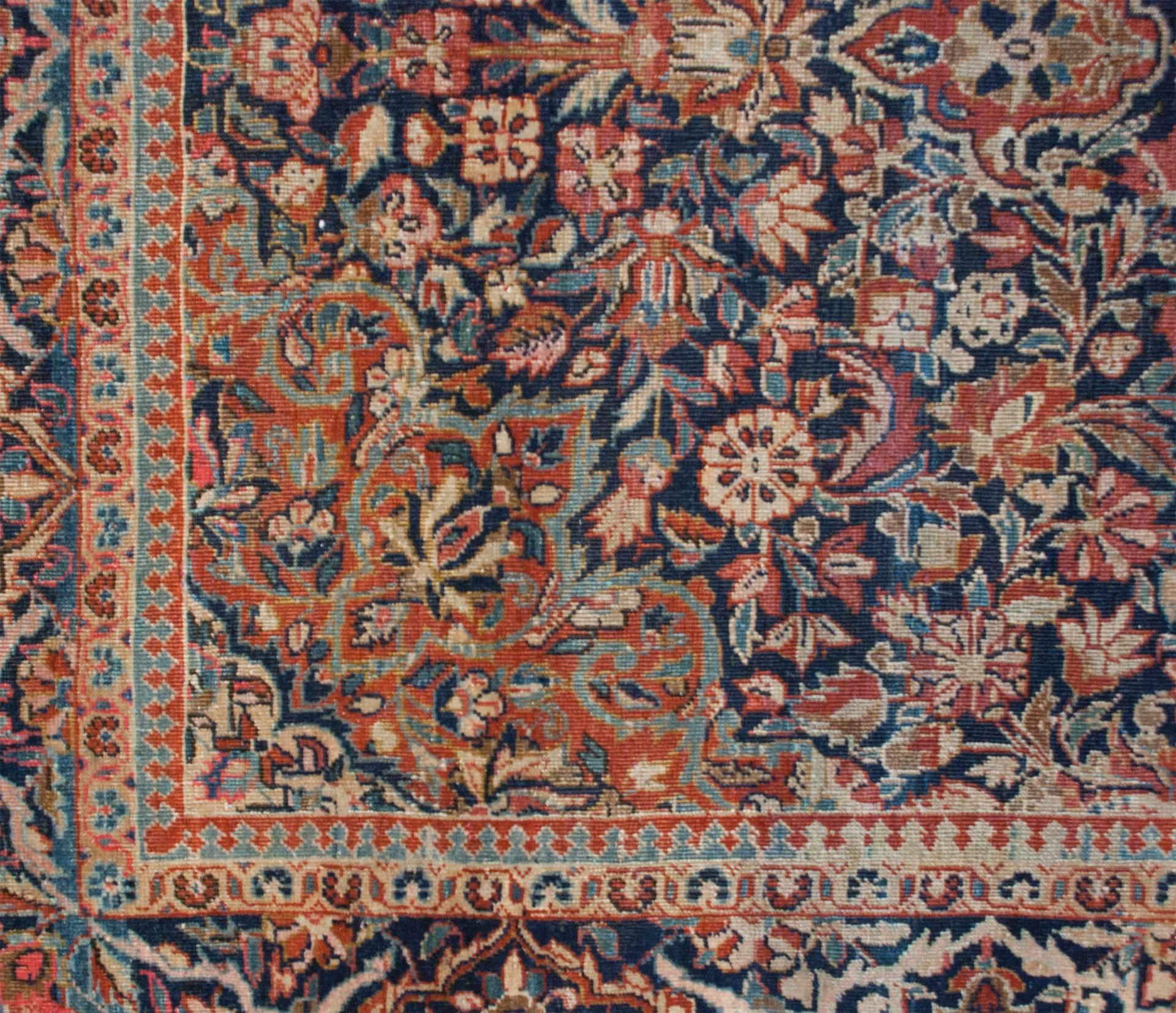 19th Century Tabriz Rug For Sale