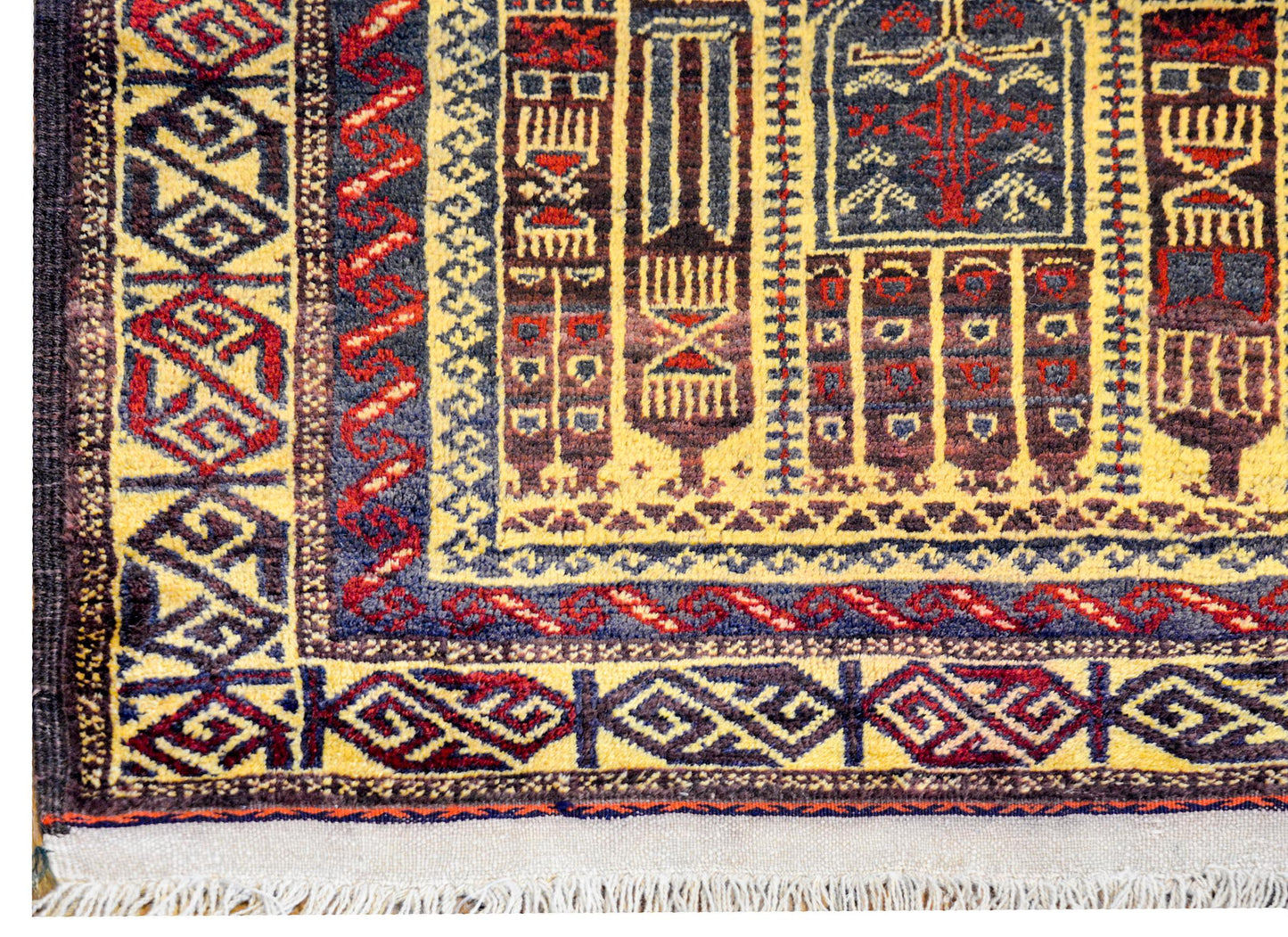 Vintage Baluchi Prayer Rug For Sale
