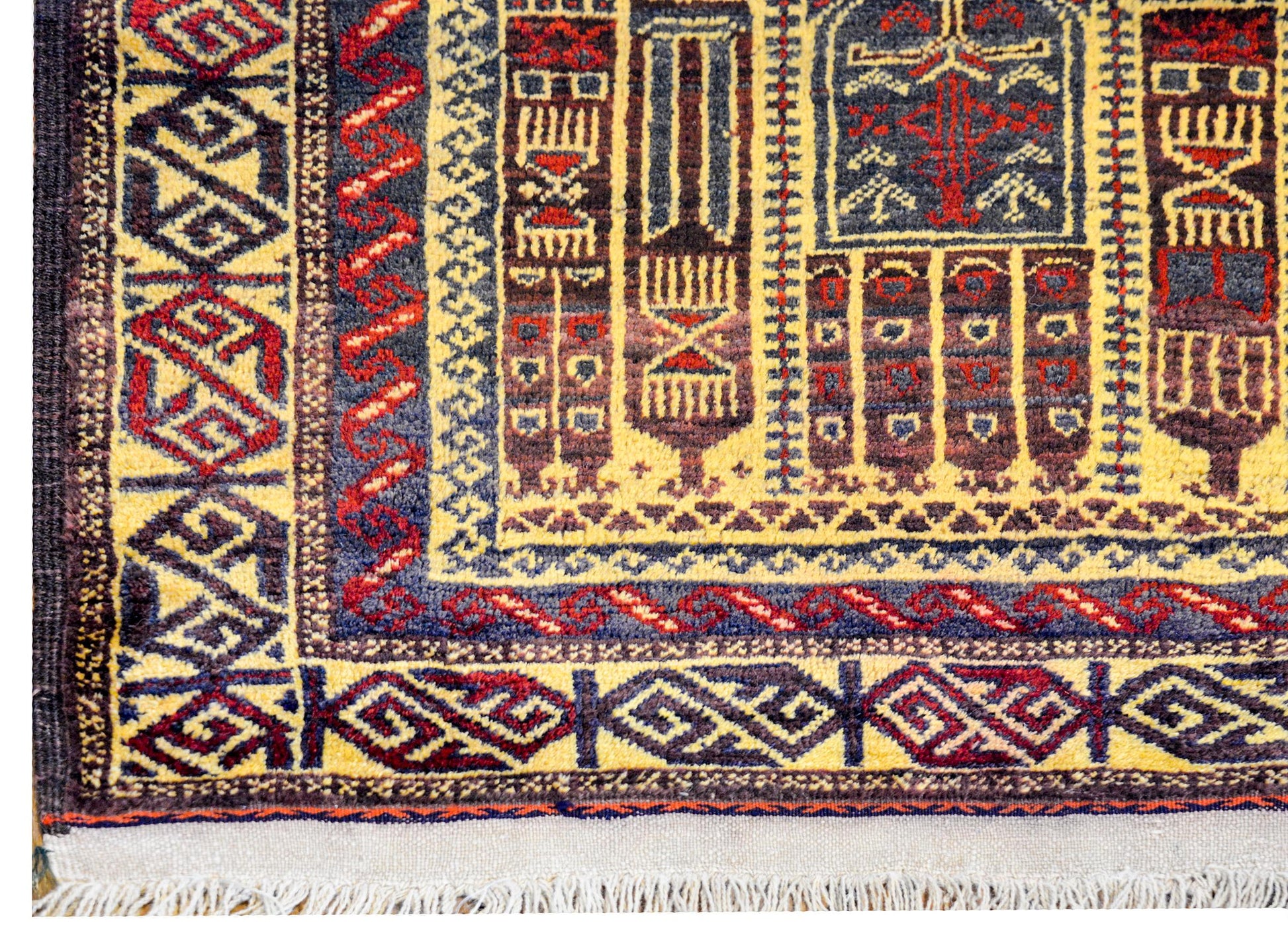 Vintage Baluchi Prayer Rug For Sale