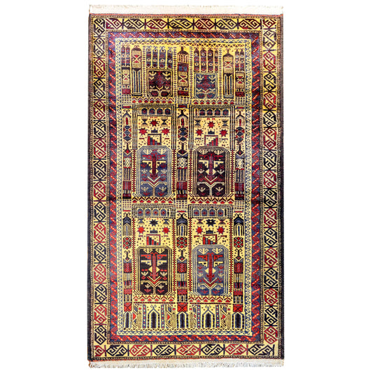 Vintage Baluchi Prayer Rug For Sale