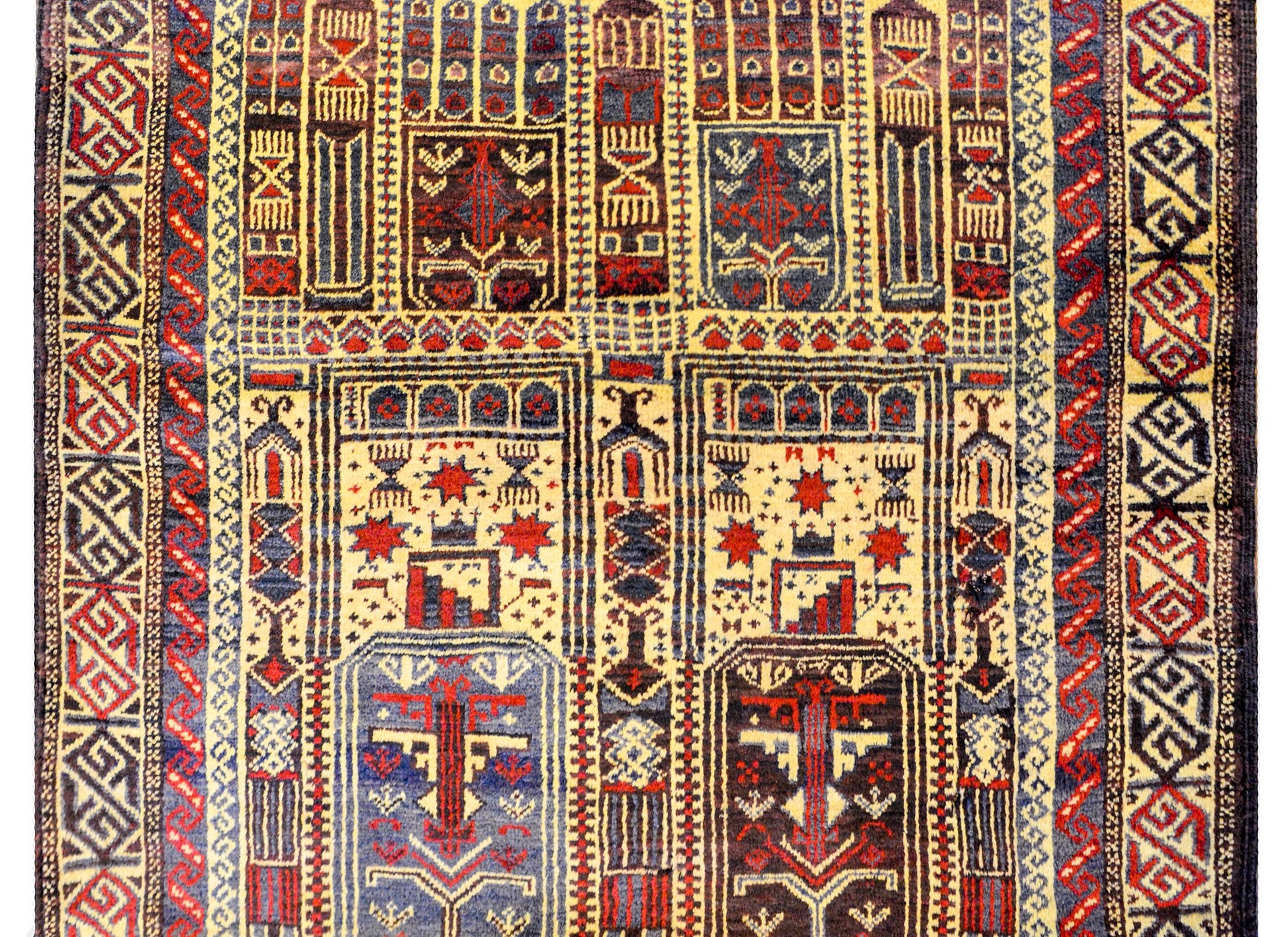Vintage Baluchi Prayer Rug For Sale