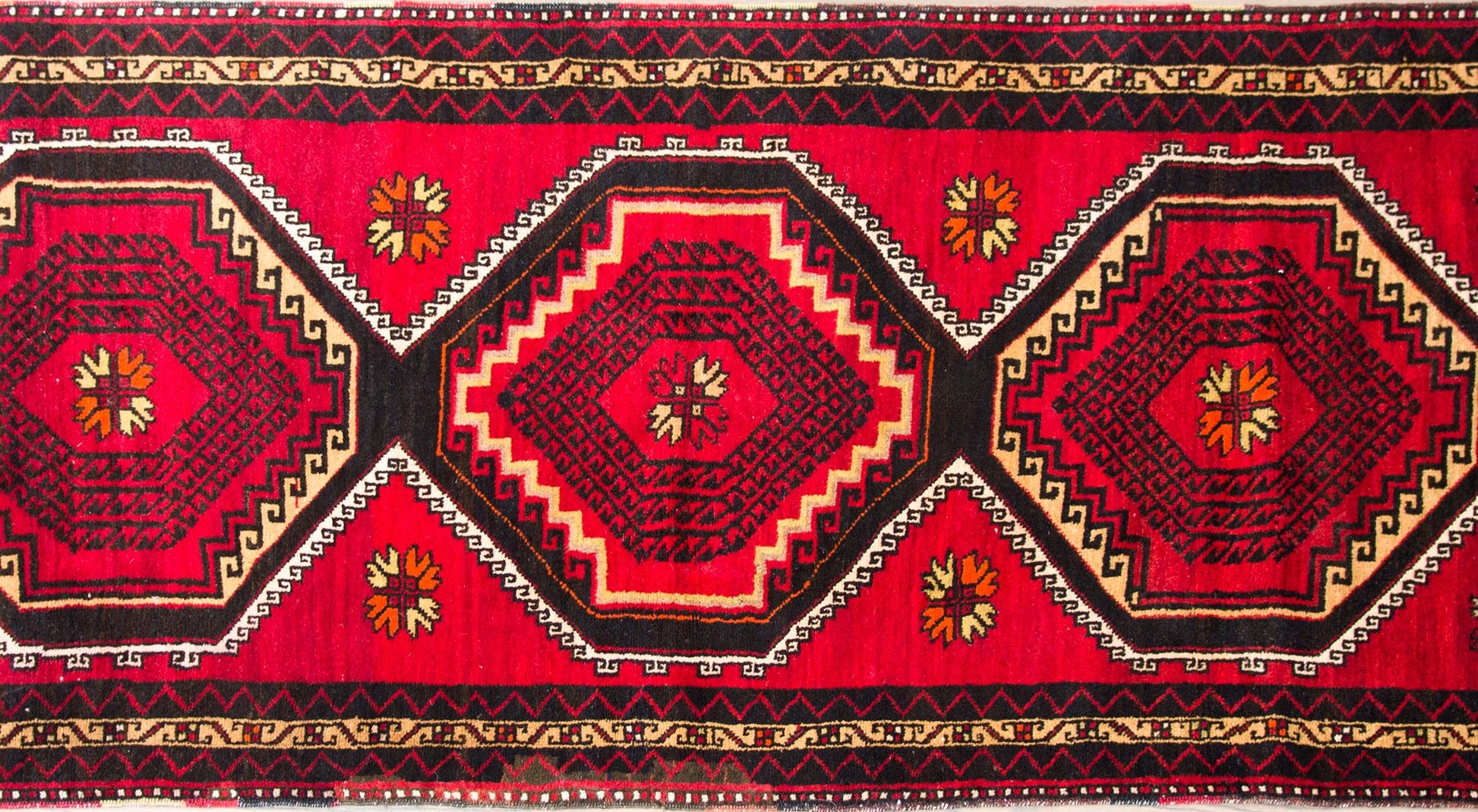 Vintage Anatolian Turkish Anatolian Runner For Sale