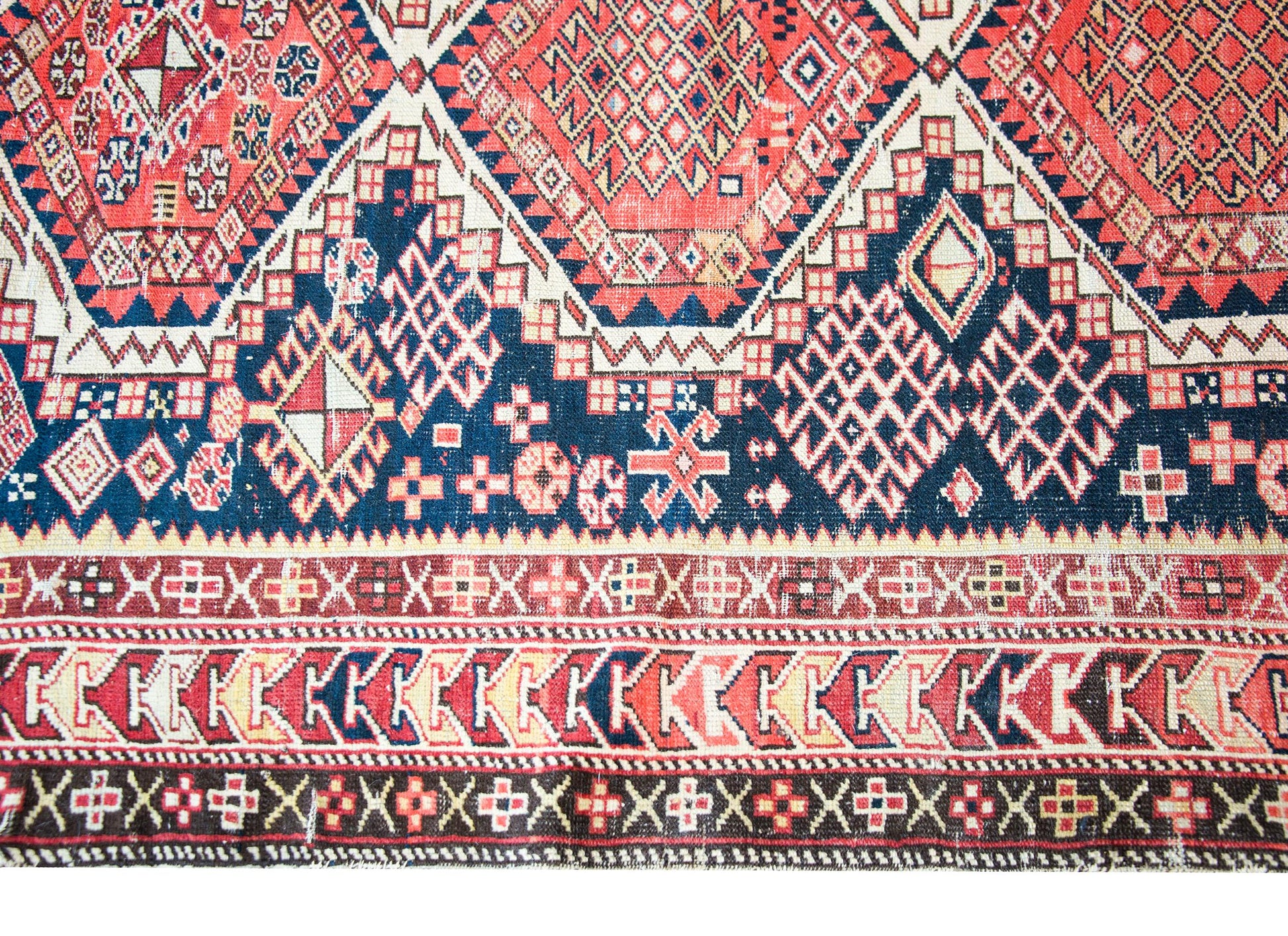 Early 20th Century Persian Shriven Rug For Sale