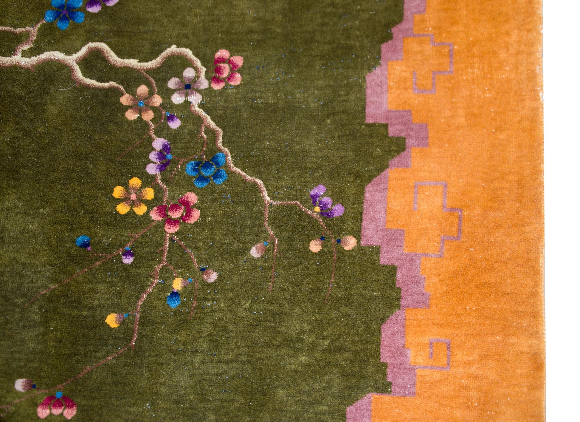 Early 20th Century Chinese Art Deco Rug For Sale
