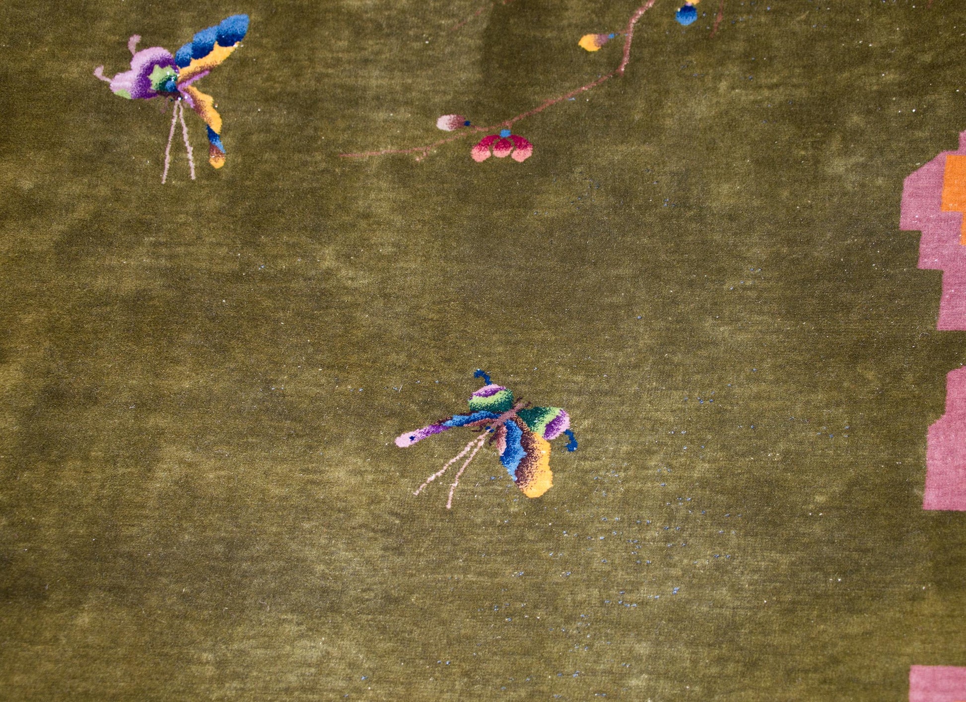 Early 20th Century Chinese Art Deco Rug For Sale