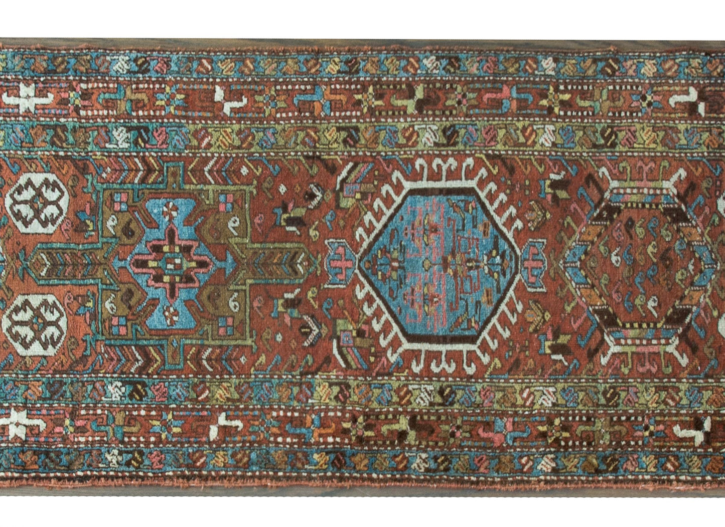 Early 20th Century Heriz Runner For Sale